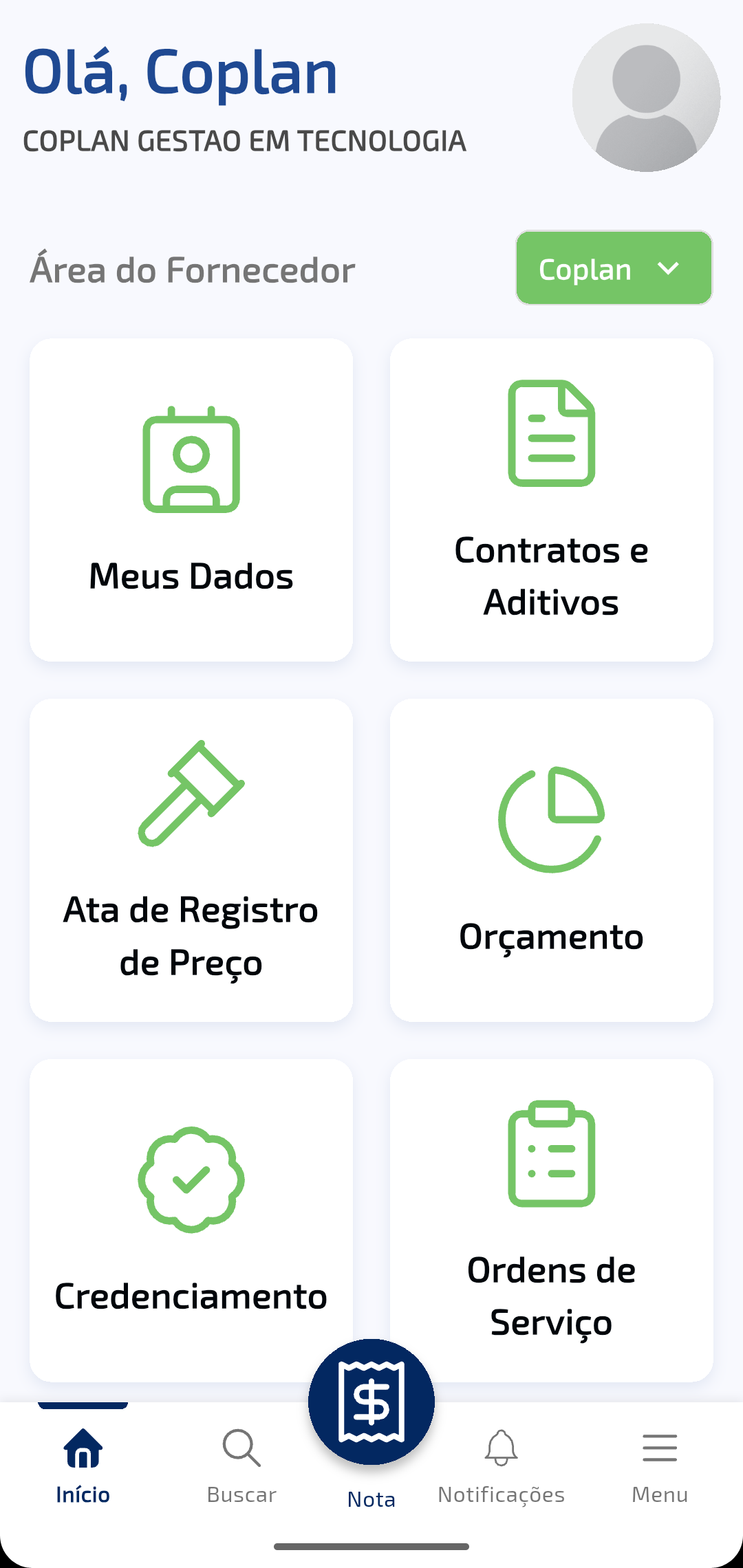 Portal do Fornecedor